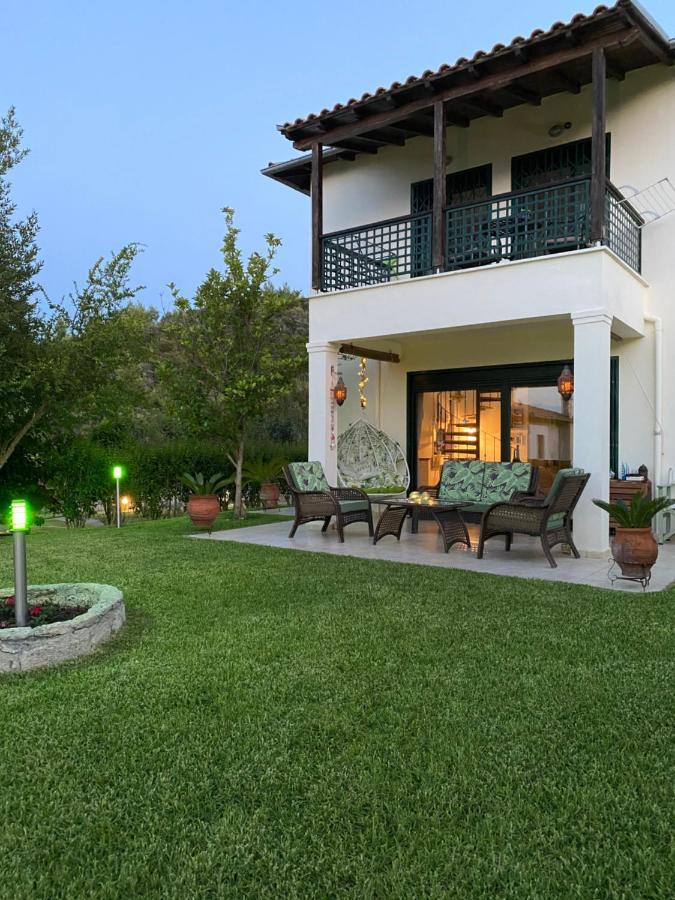 Detached Villa With Sea View Hanioti Exterior foto
