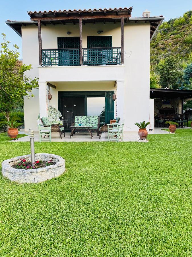 Detached Villa With Sea View Hanioti Exterior foto