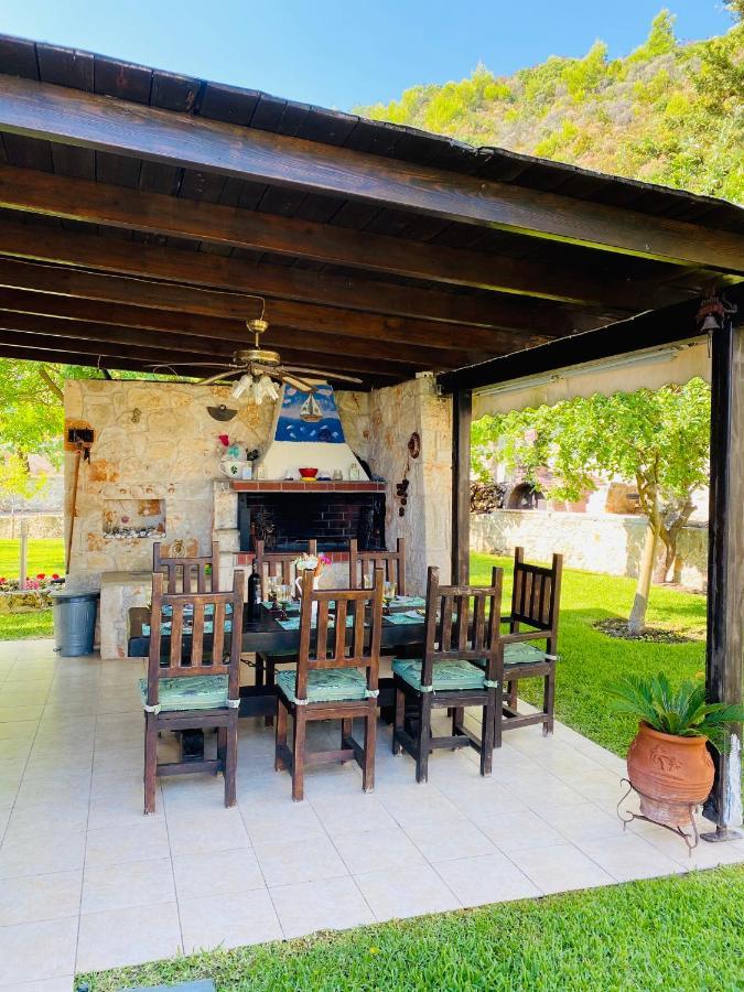 Detached Villa With Sea View Hanioti Exterior foto