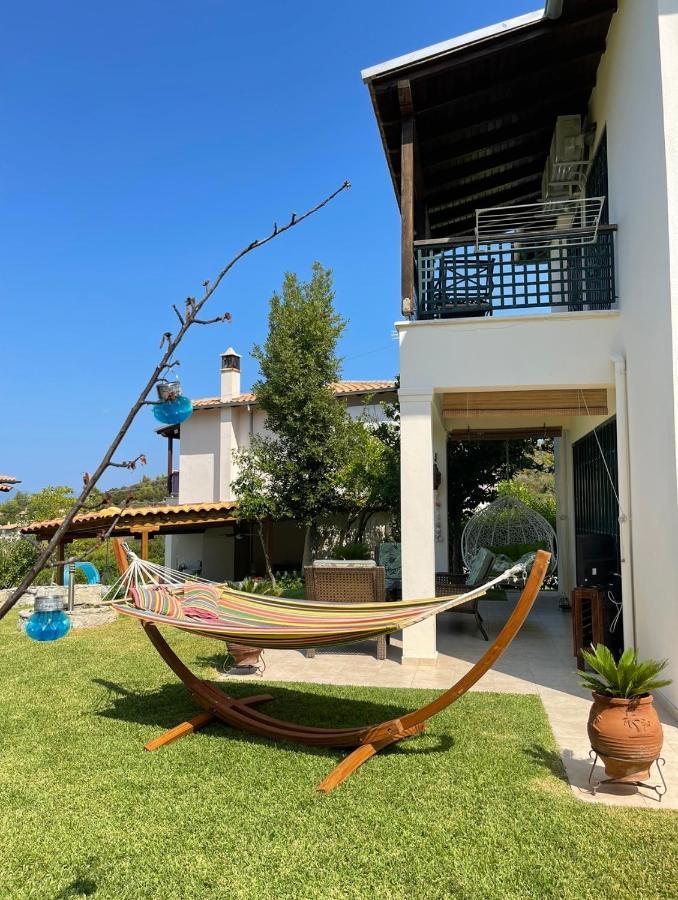 Detached Villa With Sea View Hanioti Exterior foto